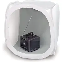 Kaiser Cube-Studio 90 Livré avec 2 fonds amovibles : Noir / Blanc - Bleu / Gris - KAI5894