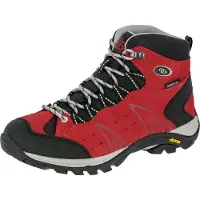Brütting Chaussures De Randonnée Pour Femme Mount bona high-Rouge-Noir