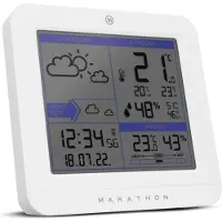 Marathon Station Météo Sans Fil Paris Blanc (ba030020-eu1)