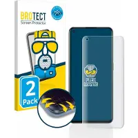 BROTECT Full-Cover Protection Mat (2 pcs, Realme GT 2 Pro), Téléphone portable : film de protection, Gris