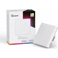 Sonoff Smart Wifi Touch Wall Switch Tx T5 3c 3 Channel Clair