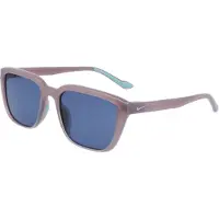 Nike TEMPER FLAIR IF1055X, lunettes de soleil pour femmes, couleur taupe/gris et bleu sarcelle, dimensions 53/18/140