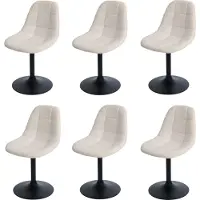 Mendler Chaise de salle à manger -A60 (lot de 6)