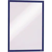 Durable Cadre d'affichage magnétique DURAFRAME MAGNETIC , format A3, bleu, 5 p.