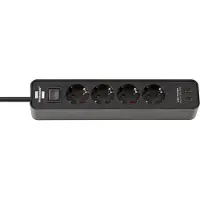 Brennenstuhl Bn3436 Power Strip Argenté One Size / EU Plug 220V