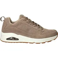 SKECHERS Baskets Uno Homme Taupe