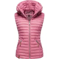 NAVAHOO Gilet 'Shadaa' rose ancienne