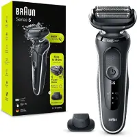 Braun Series 5 51-W1200s Foil shaver Trimmer Black, White