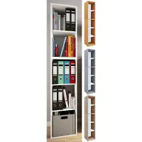 VCM Bureau en bois Étagère à livres Étagère à dossiers Étagère à classeurs Étagère à livres Lona l 5f Bureau en bois Étagère à livres Étagère à dossiers Étagère à classeurs Étagère à livres Lona l 5f