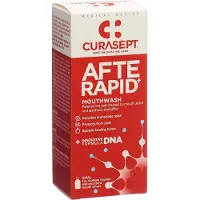 Curasept Afterapid+ bain de bouche contre les aphtes et les petites blessures de la cavité buccale 125 ml