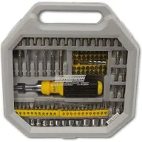 BRÜDER MANNESMANN Jeu d'embouts 101 pièces M29810 48054