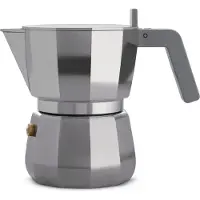 Alessi Moka Cafetière à moka 0,15 L Gris