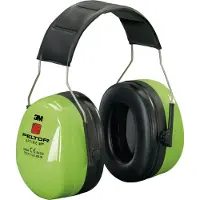 3M Casque Antibruit PELTOR Bull's Eye III H540A-461-GB Avec Serre-tête - Hi-Viz -