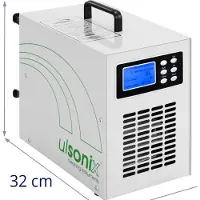 Ulsonix Générateur d'ozone -20 000 mg/h - 205 W | AIRCLEAN 20G