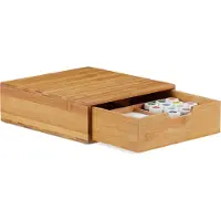 Relaxdays Organiseur bureau, avec compartiments