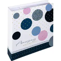 Walther design Amazing Memories 200 Photos Photo Album 13x18 Cm Bleu,Multicolore