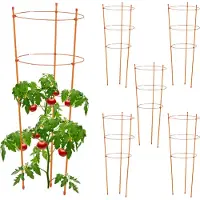 Relaxdays 6x support pour plantes grimpantes (28 cm, 28 cm)