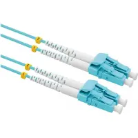 Value - Câble patch - LC multi-mode (M) à LC multi-mode (M) - 20 m - fibre optique - 50/125 microns - OM3 - sans halogène - turquoise (21.99.8827)
