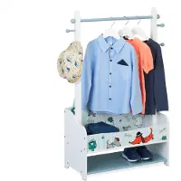 Relaxdays Porte-manteau (30 x 30 x 101 cm)
