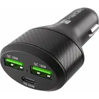 Natec Chargeur De Voiture Coney 2xusb 1xusb-c 48w