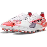 Puma Chaussures de football Ultra 5 Ultimate FG pour hommes - 108339, Couleur:Blanc, Chaussures hommes:42