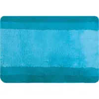 Spirella Tapis de bain Polyester BALANCE 55x65cm Bleu Turquoise