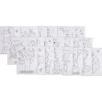 PlayMais Décoration de cartes avec du , boîte de 24 pièces.