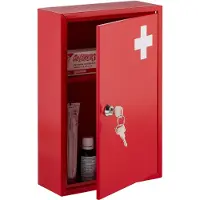 Relaxdays Armoire à pharmacie (21.50 x 9.50 x 32 cm)