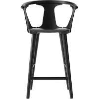 &tradition In Between Chaise de Bar SK9 Black Lacquered Oak