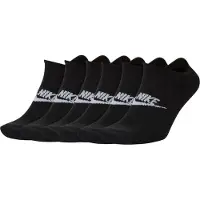 Nike Chaussettes de sport gris clair / noir