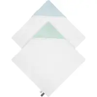 Aspero Peignoir bleu clair / vert / blanc