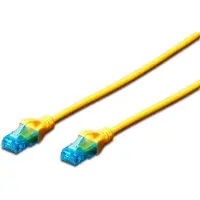Digitus Ecoline cordon de raccordement - 5 m - jaune