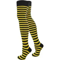Normani Chaussettes montantes jaune / noir