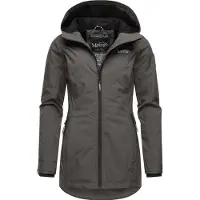 MARIKOO Veste fonctionnelle anthracite / noir