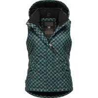 Ragwear Gilet 'Hesty' anthracite / jade