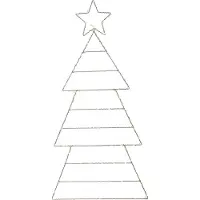 Star Trading Lampe d'extérieur Folde « Silhouette d'arbre » 110 LED, H 120 cm