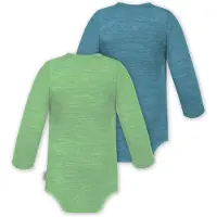 Normani Barboteuse / body 'Auckland' bleu / vert / mélange de couleurs