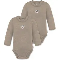Normani Barboteuse / body 'Tuai' beige / mélange de couleurs