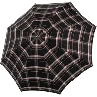 Doppler Parapluie 'Elegance Classic' marine / noisette / rouge / blanc