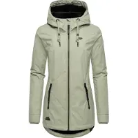 Ragwear Veste d’hiver 'Zuzka' vert pastel / noir