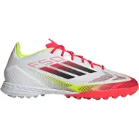 Adidas Chaussures de football F50 Pro TF Astro Homme Cloud White/Core Black/Solar Yellow