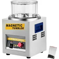 Vevor Polisseuse Bijoux Rotative - VEVOR - KT185 Tumbler MagnéTique 180mm Bijoux Polisseuse Super Finition Machine 220V