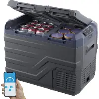 Vevor Réfrigérateur Portable à Compression 32 L Double Zone