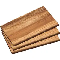 Kesper Set de planches à découper, Planche à découper, Marron