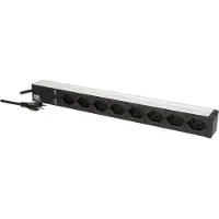Bachmann Bâti de prises 19", 8xT13 femelles