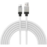 Baseus CoolPlay USB - Câble USB-C 100 W, 2 m - Blanc