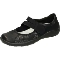 Remonte Ballerines à lanières anthracite / noir