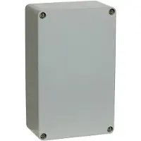 Fibox Logement (Boîtier), Accessoires électroniques + boîtier, Gris