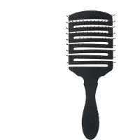 The Wet Brush Pro flex dry Paddle brosse à cheveux pour des cheveux faciles à démêler Black 1 pcs