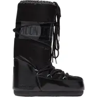 Moon Boot pour femme. 80D1401680 Bottes Icon Glance noires (42/44), Plat, Aucun, Casuel, Neige